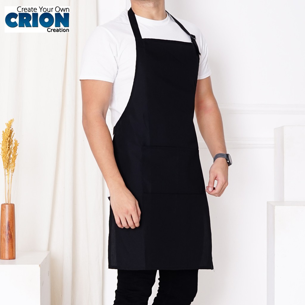 Apron / Celemek Bahan Premium Drill by Crion