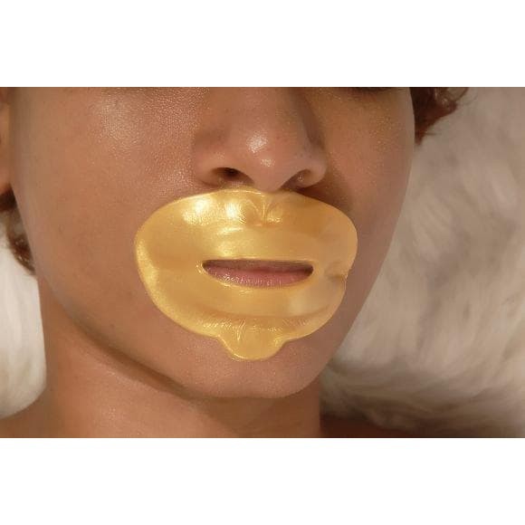 MASKER BIBIR GOLD / GOLDEN CRYSTAL LIP MASK COLLAGEN