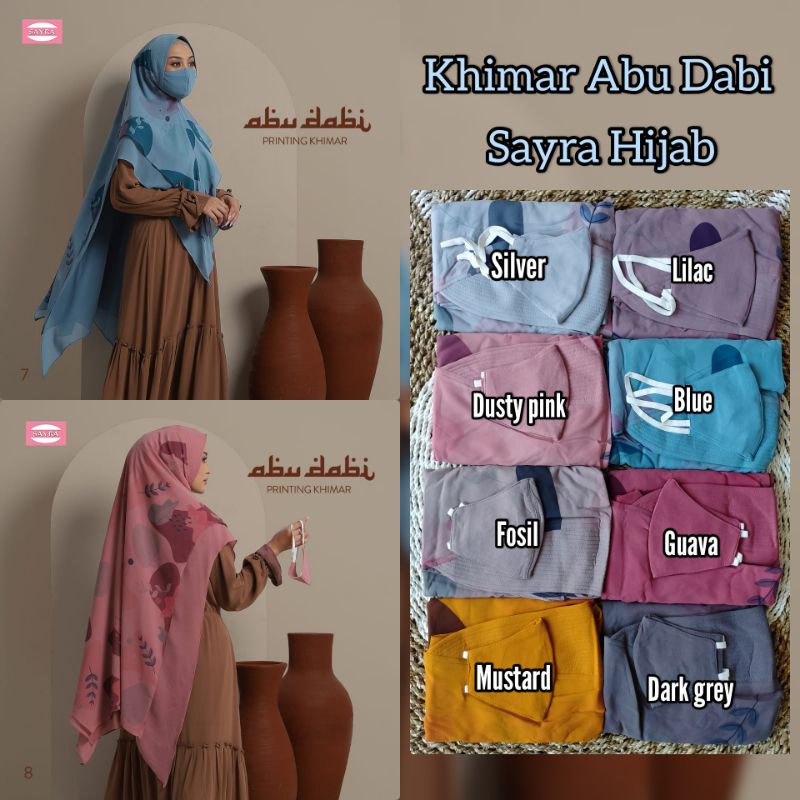 Khimar Abu Dabi Sayra Hijab