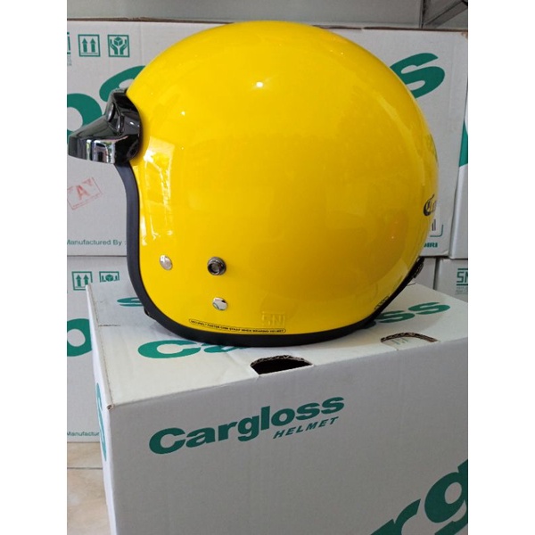 Helm Cargloss 100% Original (free kardus + bubble wrap) tanpa kaca