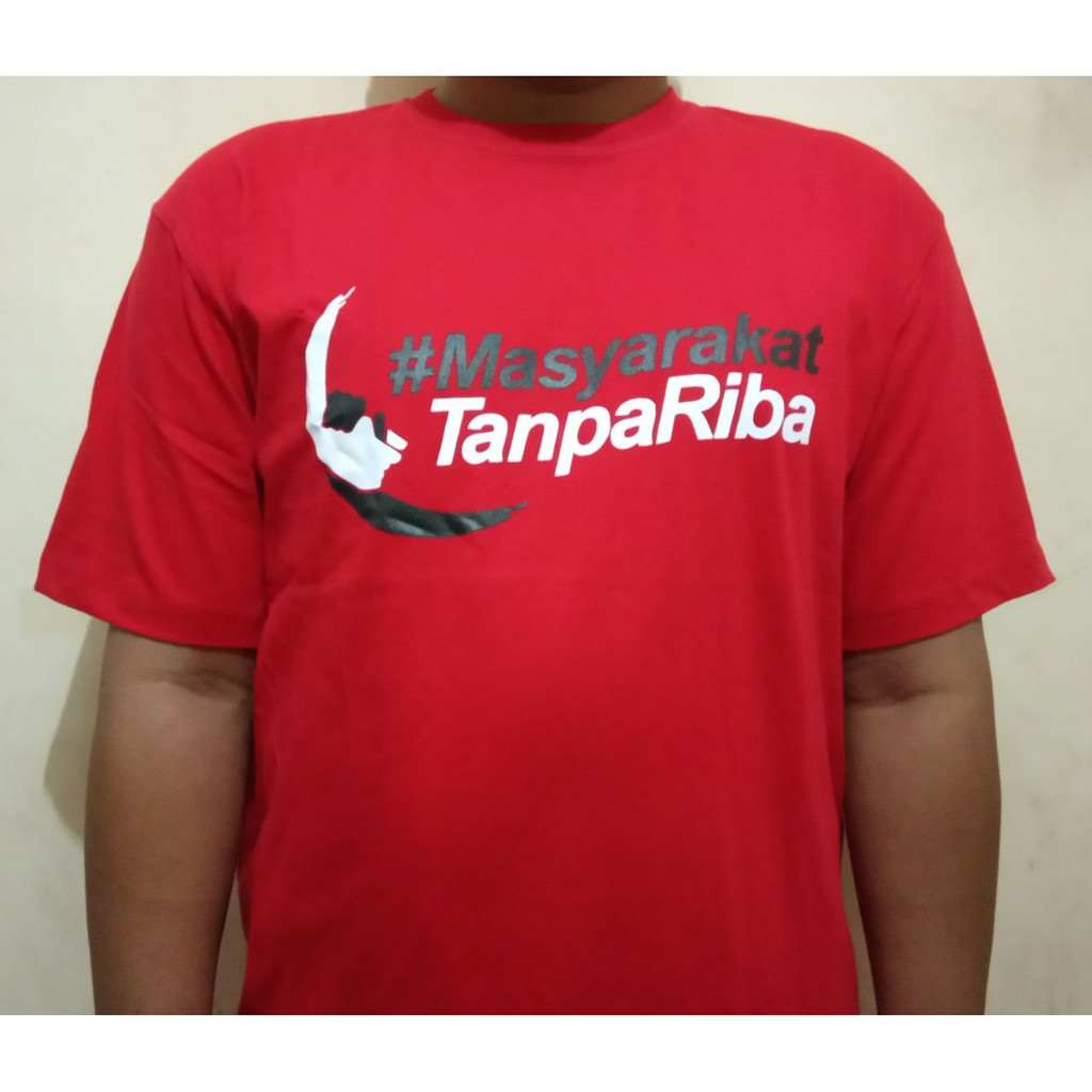 Kaos MTR Masyarakat tanpa Riba kaos dakwah standar distro design custom suka suka harga murah