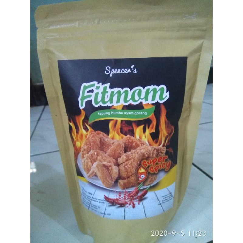 

Tepung bumbu ekstrak sayuran FITMOM SUPER SPICY(SUPER PEDAS)