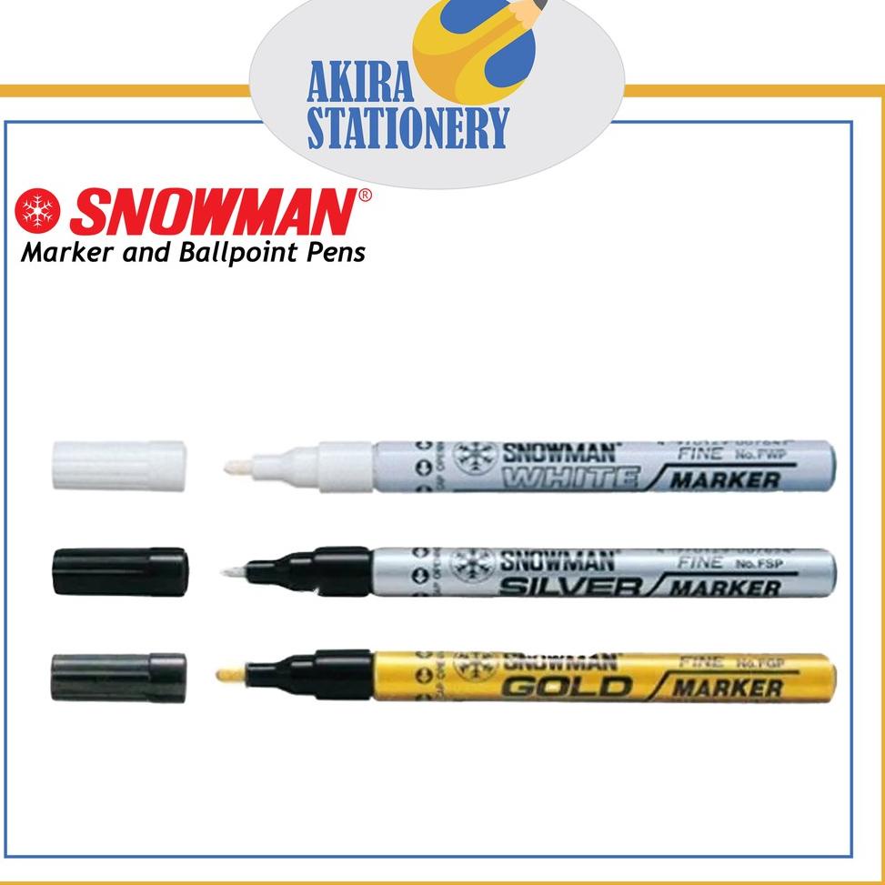 

Discount j93♥ SPIDOL SNOWMAN PAINT MARKER PUTIH / EMAS / SILVER PERMANENT
