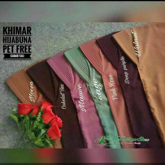 Khimar selutut by Hijabuna 120/135