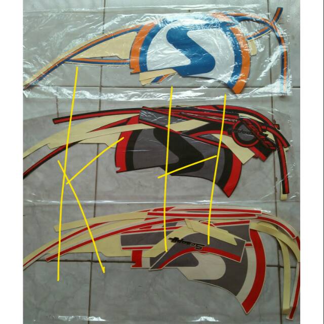 Striping scoopy 2013