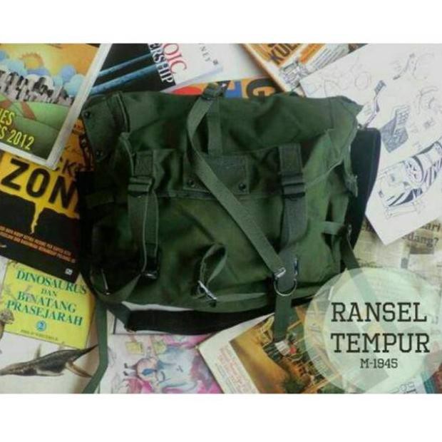  TAS  RANSEL TEMPUR TNI  MILITER ARMY M 1945 KODE 3703 