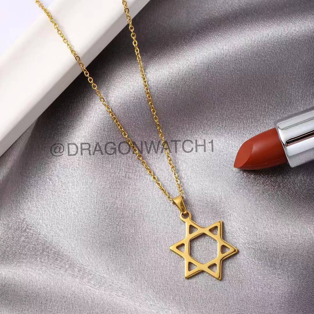 ✅COD-Kalung fashion liontin wanita gaya minimalis titalion Stainless aksesoris import jewelry ACC012