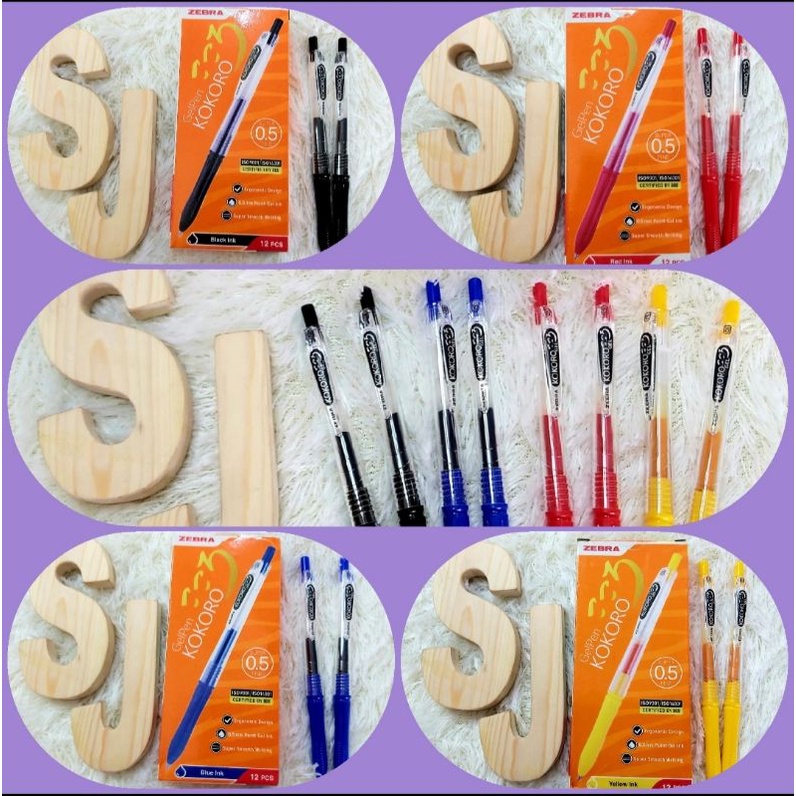 

Pen Cetek Zebra Kokoro Htm/Biru/Merah/Kuning 0,5mm