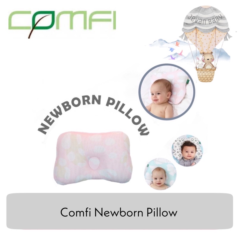 Comfi Newborn Breathable Pillow Bantal Bayi