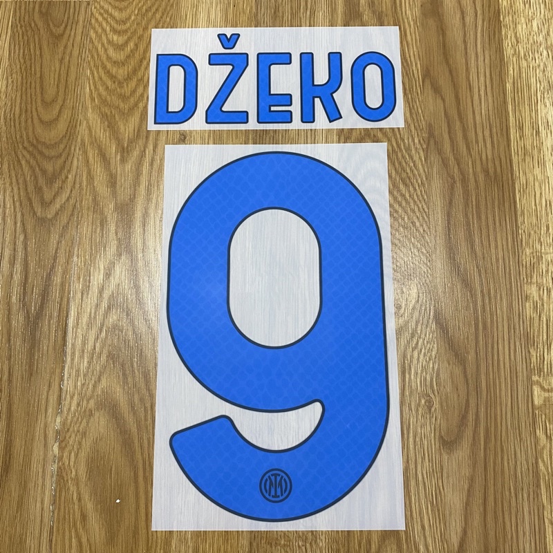 Nameset Original Inter Milan Away 2021/2022 Dzeko #9