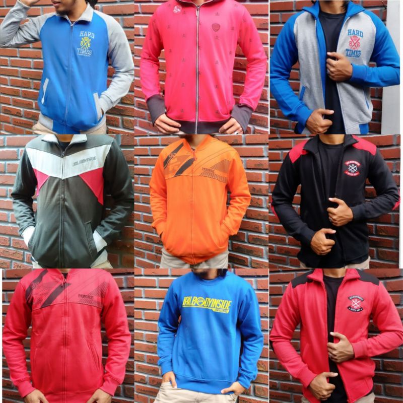 Jaket sweater laki-laki Jail Body Inside & Mobster