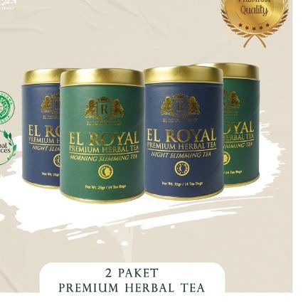 

✿ 1 Paket El Royal Premium Herbal Tea - Teh Herbal Untuk Kesehatan 