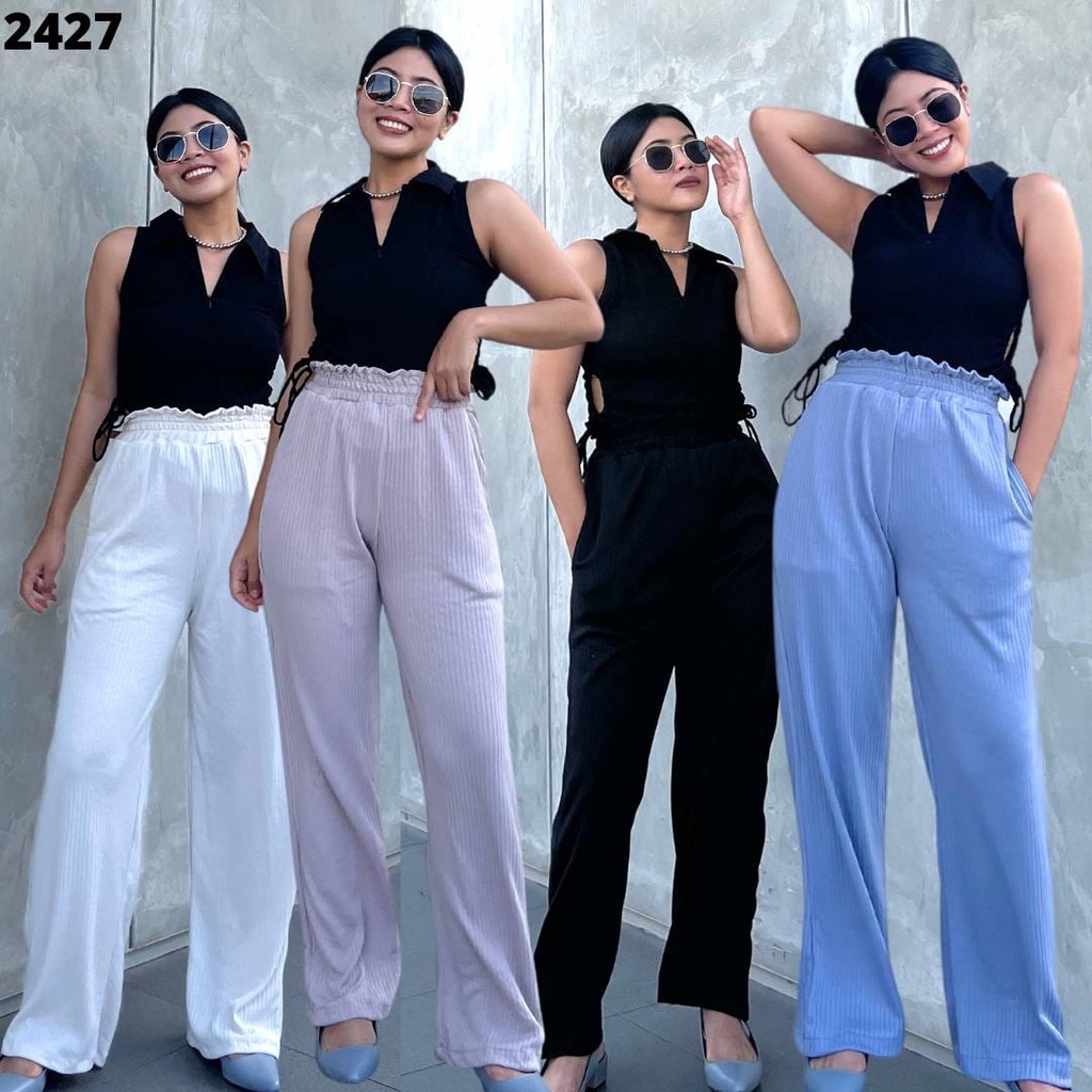 FWR - 2427 HIGHWAIST KNIT PANTS KULOT