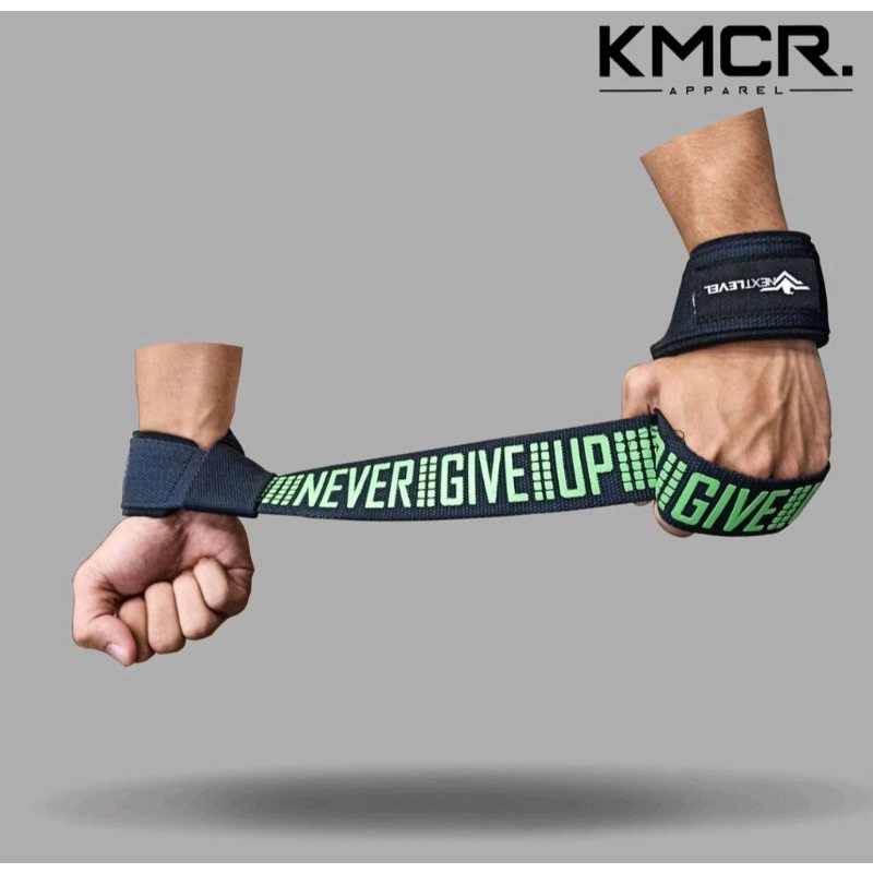 STRAPS RING GYM & FITNESS ACCESSORIES NEVER GIVE UP - KMCR JEPARA