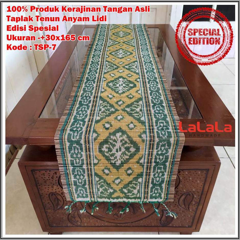 Taplak Meja Panjang Tenun Ikat Etnik Terbaru Table Cover Meja Makan Ruang Tamu Cafe Hotel