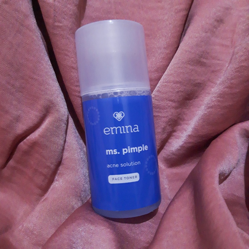 EMINA MS PIMPLE ACNE SOLUTION FACE TONER 50 ML RUMAH CANTIK