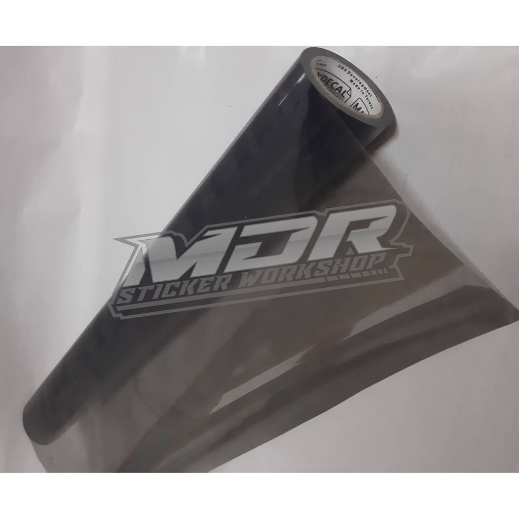 STICKER SKOTLET HITAM TRANSPARAN MAXDECAL