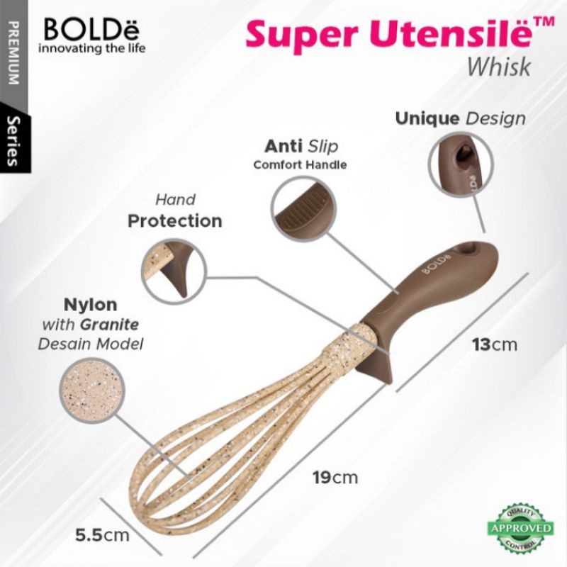 BOLDe Super Utensile Whisk / Pengadon