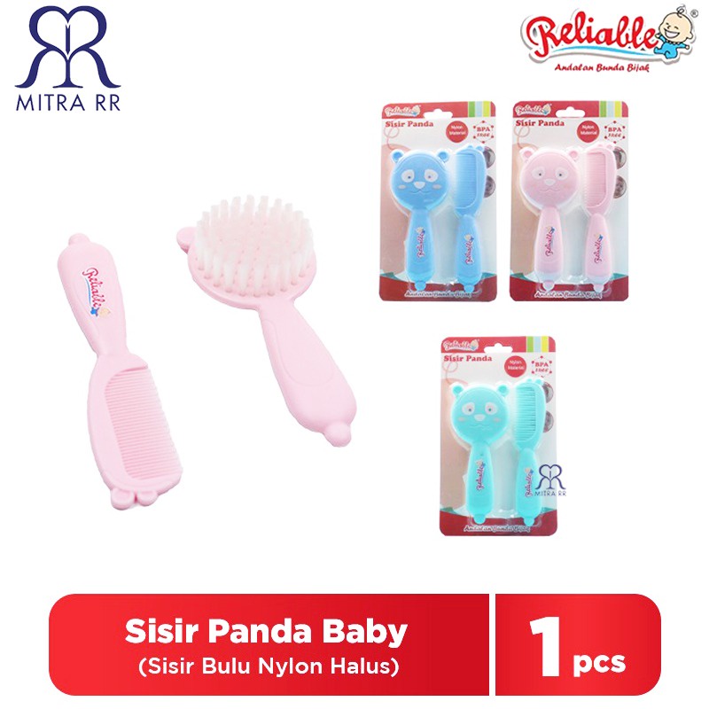 Reliable Sisir Bayi 2 in 1 Baby Brush &amp; Comb / Sisir Brilliant / Sisir Panda