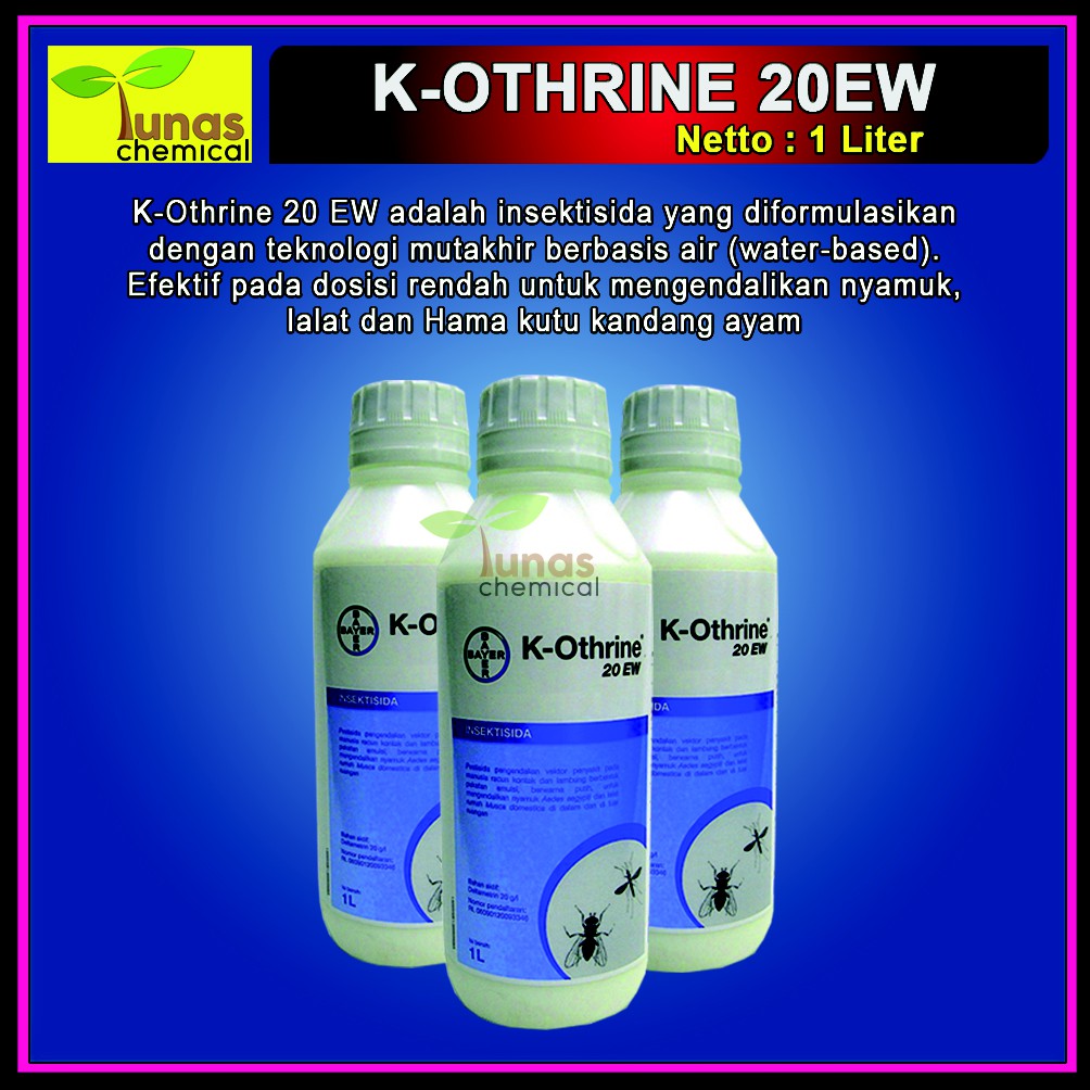 K Othrine 20 Ew Obat Fogging Terbaik Untuk Pembasmi Hama Nyamuk Lalat Dan Kecoak Shopee Indonesia