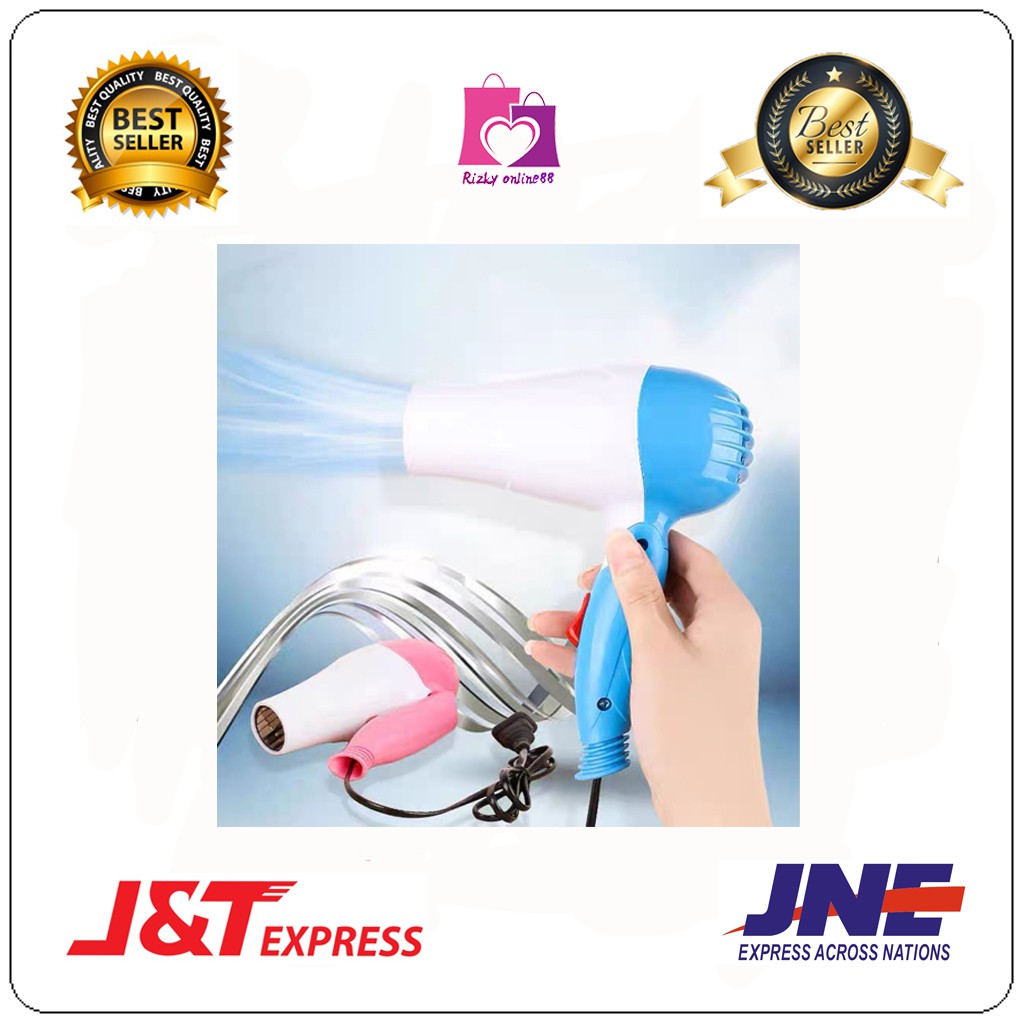 Rizkyonline88 hair dryer mini lipat / pengering rambut