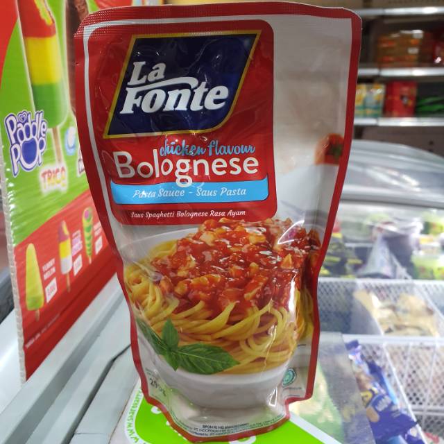 

La Fonte Pasta Saus Chicken Flavour Bolognese 290gr