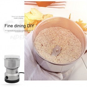 OneTwoCups Alat Penggiling Kopi / Bahan Makanan Electric Coffee Grinder 150W - NM-8300 - Silver