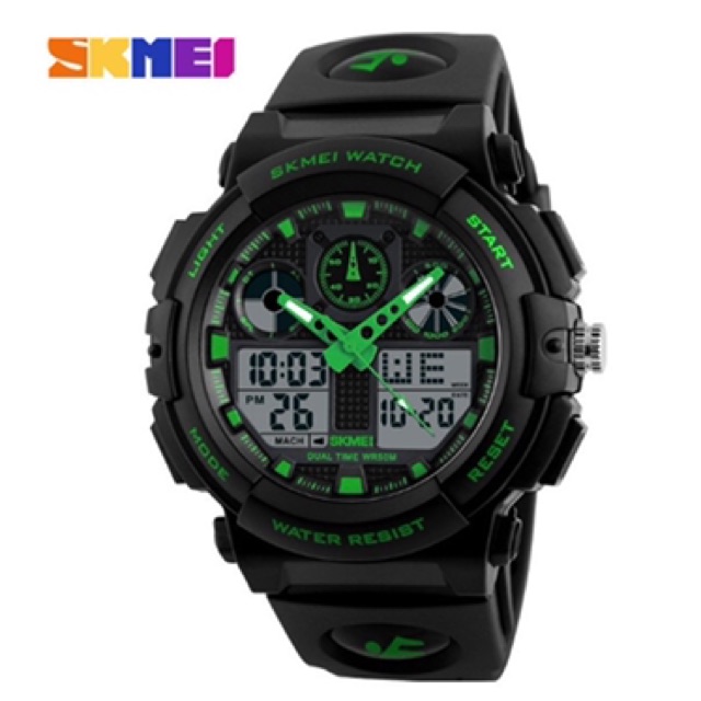 SKMEI 1270 Jam Tangan Pria Fashion Casual Sports Digital LED Quartz Men Women Digital Watch W165