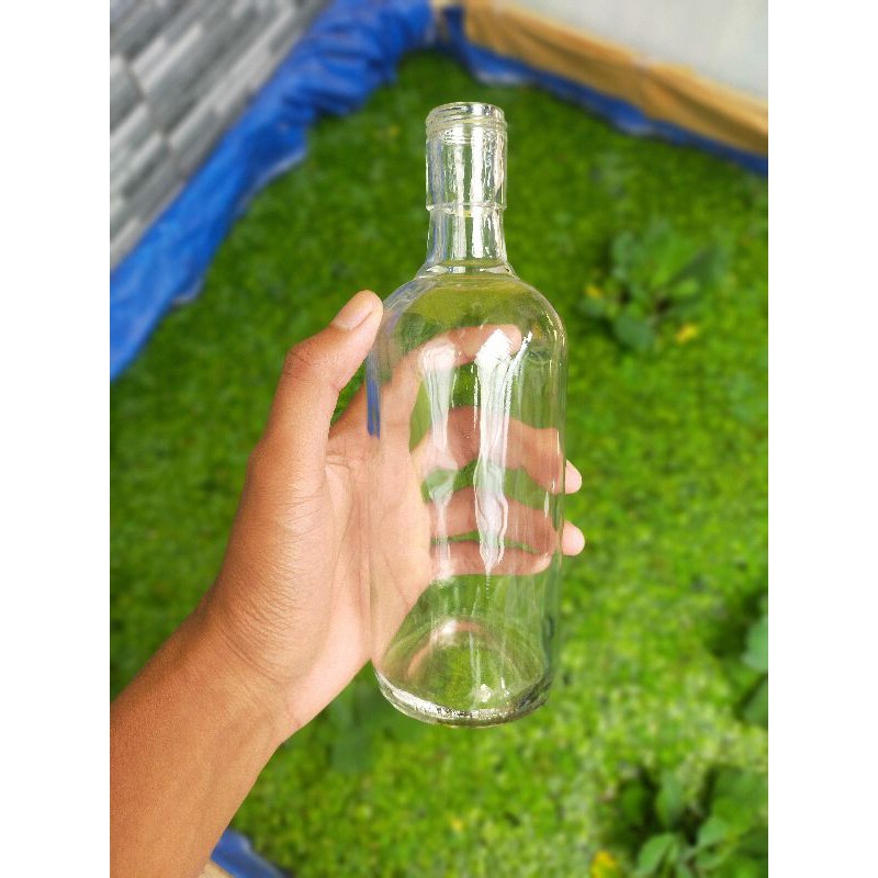 Botol kaca / Botol iceland / Botol kaca 500ml / Botol kaca 700ml(Tanpa tutup)