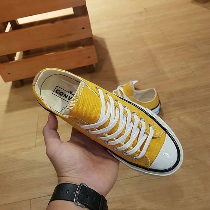 SEPATU CONVERSE LOW  SNEAKERS CONVERSE ALL STAR KUNING PENDEK