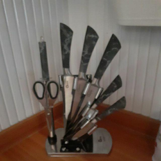 Oxone Butterfly Knife 8 Pcs Set Ox-981n Pisau Set