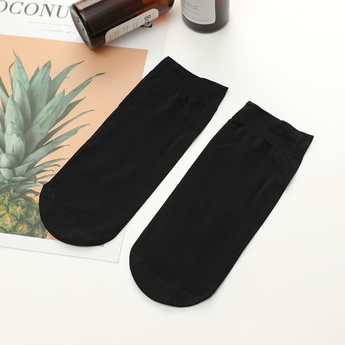 KK-03 kaos kaki pendek socks muslim tipis mata kaki elastis stocking