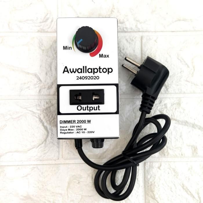 Unik dimmer dimer PWM SCR 2000W 4000W pengatur kecepatan bor gerinda heate Berkualitas