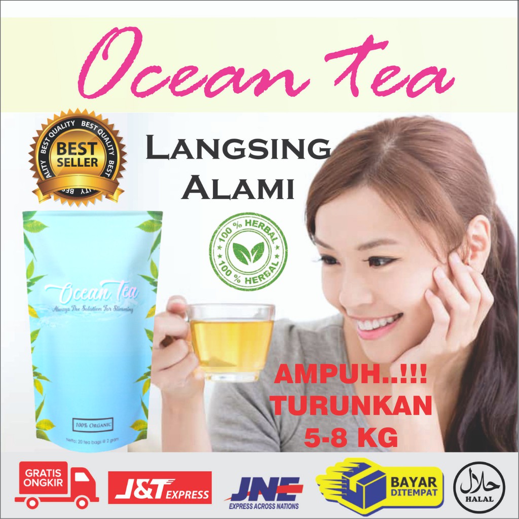 Teh Diet Detox Pelangsing Penurun Berat Badan Herbal Ampuh Slimming Sliming Tea Jamu Diet Detok Pelangsing Alami Herbal Asli Peluntur Lemak Perut Buncit Ampuh Aman Pria Wanita Slim Tea