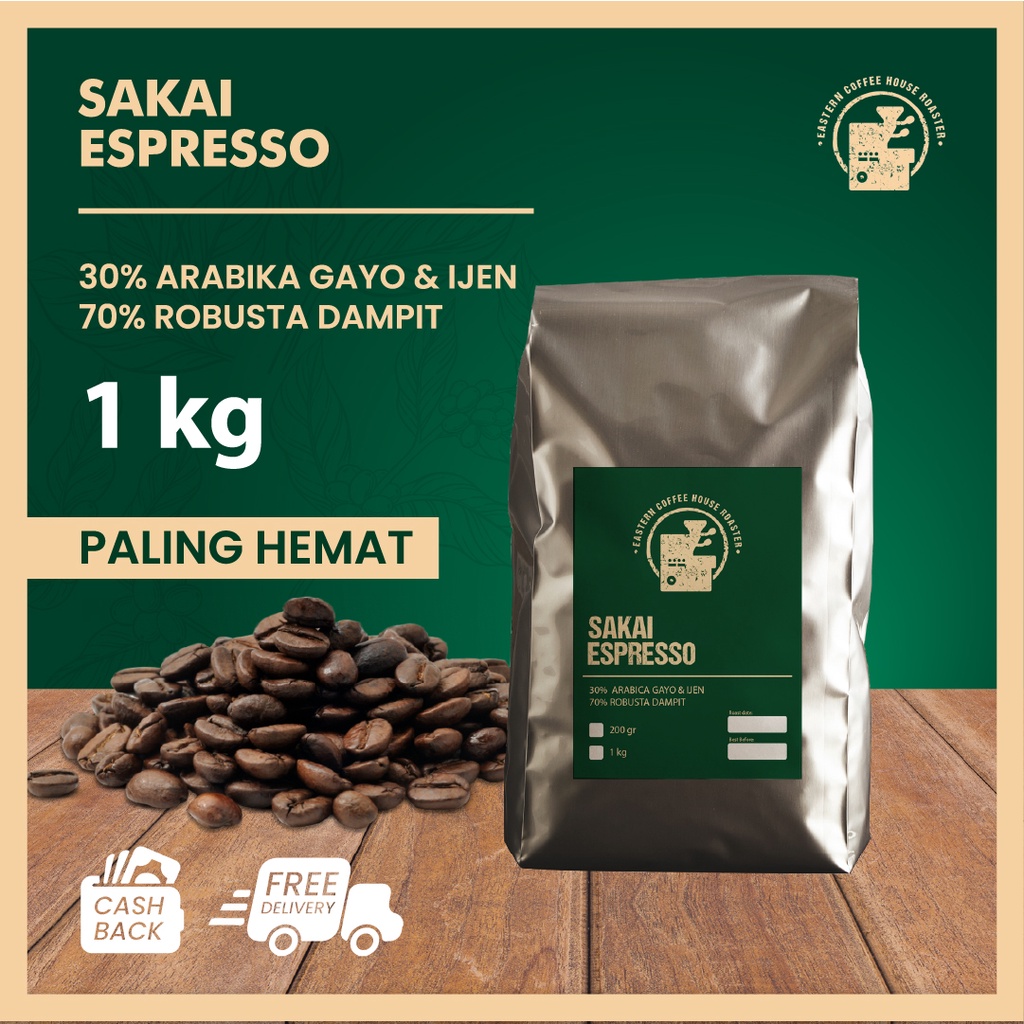 

Sakai Espresso | 30/70 | 1 kg | Blend Kopi Susu