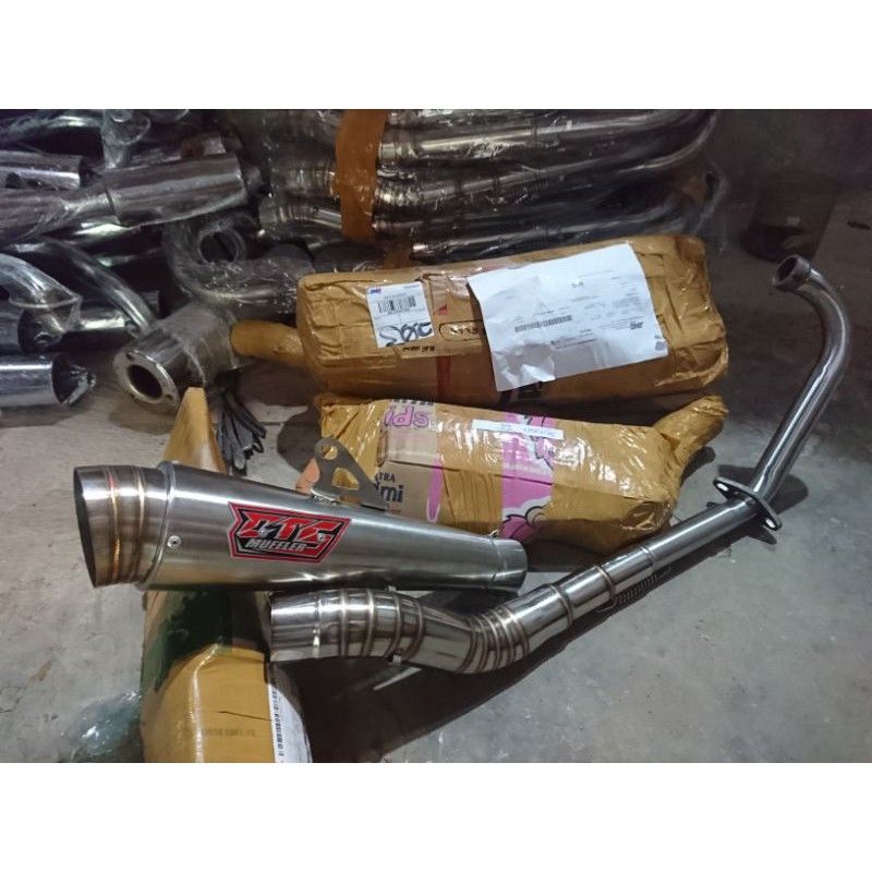 KNALPOT CTS MUFFLER JIGSAW BUAT MOTOR CB GL VERZA FU VIXION CBR DLL