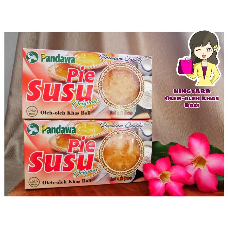 PIE SUSU PANDAWA OLEH-OLEH KHAS BALI (ISI 6 PCS)