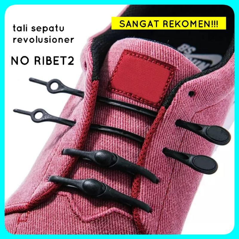 TALI SEPATU KARET HIASAN SEPATU AKSESORIS SEPATU TALI SEPATU FASHION