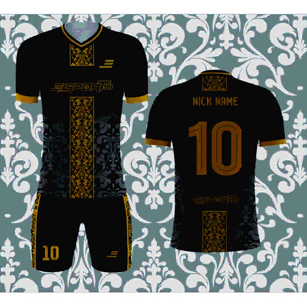 BIKIN 5 GRATIS 1  stelan BAJU+CELANA jersey bola/futsal custom nama,logo,nomor dll fullprint