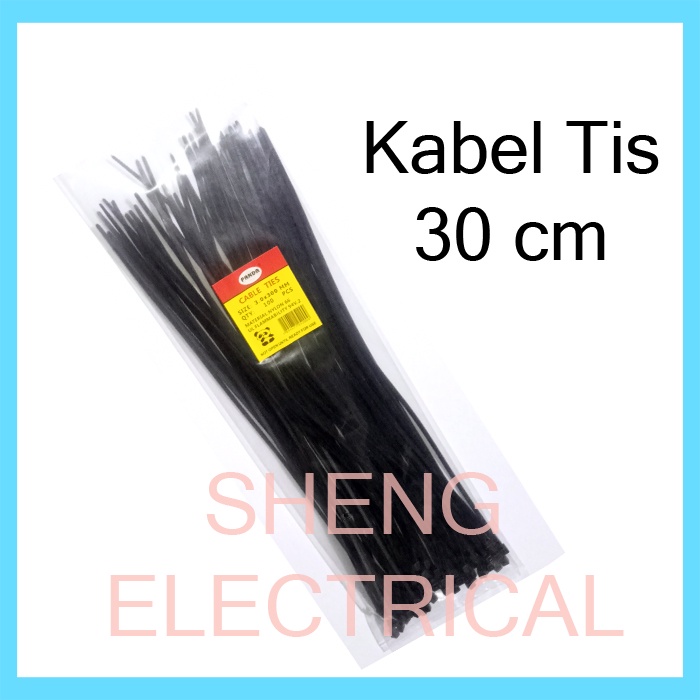 

Kabel Tis Cable Tie Kabel Ties 30 cm 300 mm Tali Ikat 30cm Cable Ties