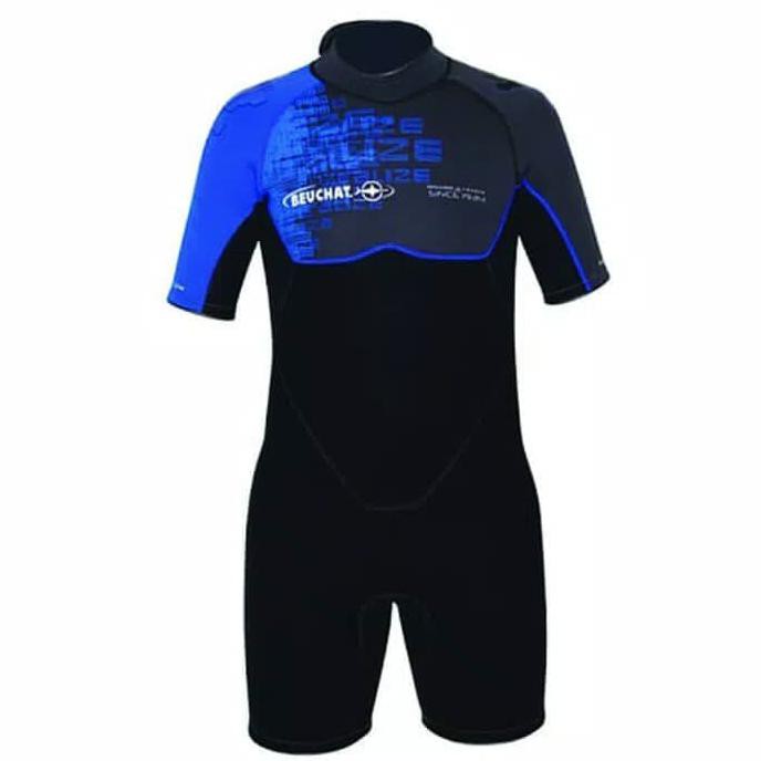 PR00M00 short wetsuit beuchat. overall 3mm - MURAH