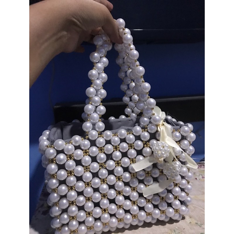 pearl bag/tas mutiara/tas bangkok