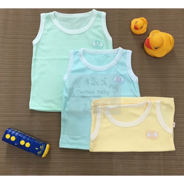 CANEY Singlet Luar Bayi Unisex (3pcs set)