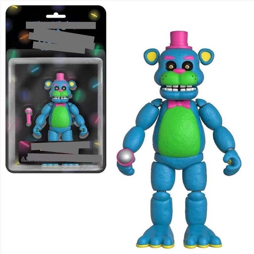 Mainan Action Figure Fnaf FIVE NIGHTS AT FREDDY 's BONNIE FOXY CHICA FREDDY Bahan PVC Untuk Anak