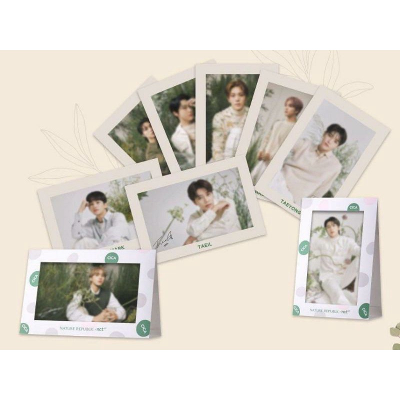 POST CARD NCT 127 X CICA NATURE REPUBLIC