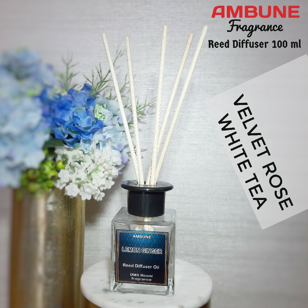 Reed Diffuser Velvet Rose white Tea 100 ml Ambune