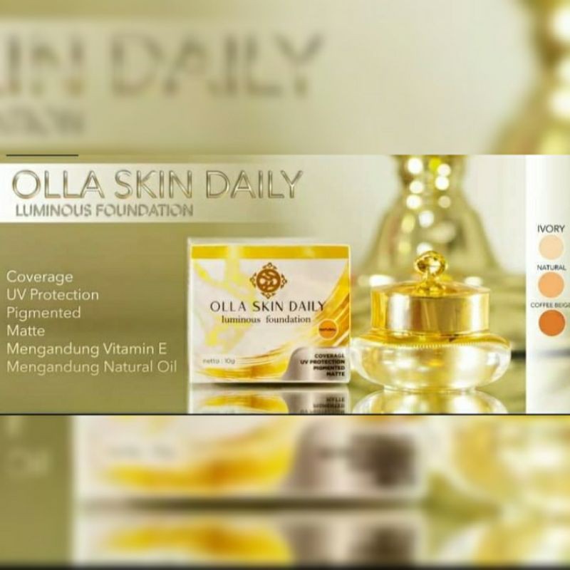 OLLA SKIN DAILY|| LUMINOUS FOUNDATION