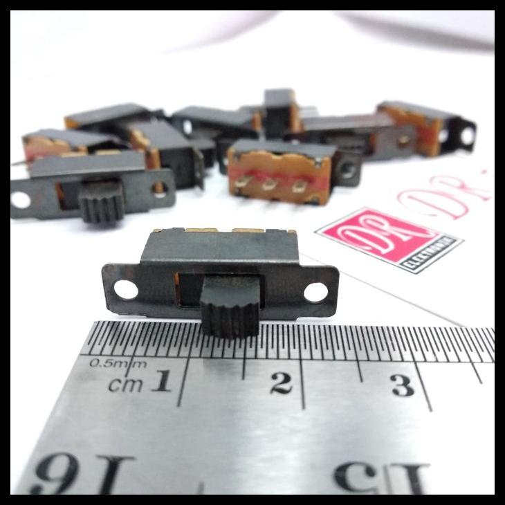 

Micro Saklar Sliding Geser Swith On Off Mini 3 Kaki Pin 3P 3Pin 2,5Cm Kode 1019