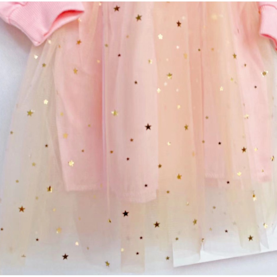 babyfit UNICORN DRESS WITH LACE baju terusan mini gaun dengan rok tutu