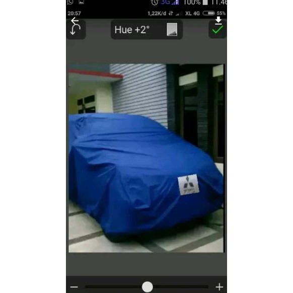 selimut cover aksesoris mobil Mitsubishi pajero sport
